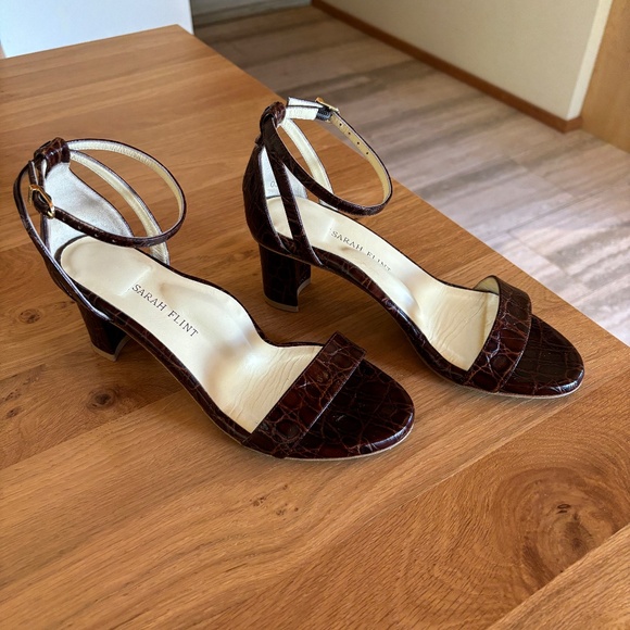 Sarah Flint Perfect Block Sandal 60 - Picture 3 of 9